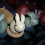 Ceramic bunnies!