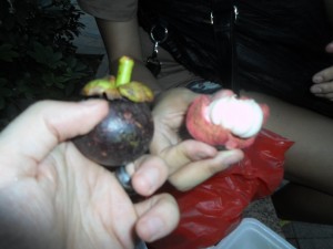 These are mangosteens.